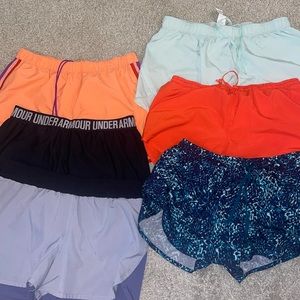 Bundle of athletic shorts